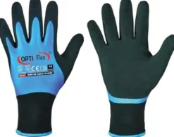 OPTIFLEX Handschuhe Winter Aqua Guard schwarz / blau Gr. 9 - 0241-09H