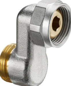 OVENTROP-S-Anschlussverschraubung G3/4ZollAG x G3/4ZollÜM,Messing,vernickelt