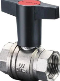 OV Knebelgriff-Kugelhahn Optibal PN 16, Messing DN 15, 1/2Z IG