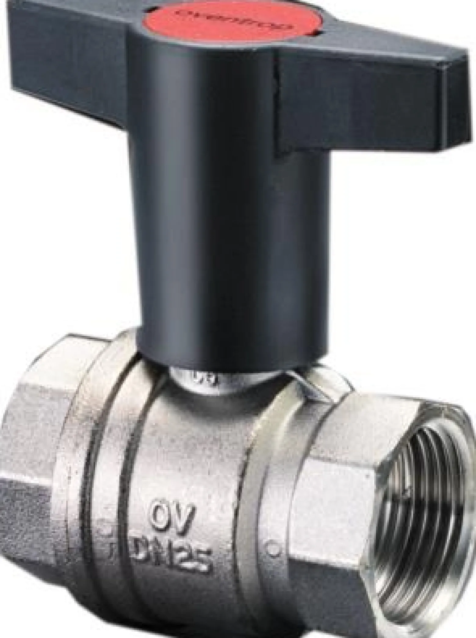 OV Knebelgriff-Kugelhahn Optibal PN 16, Messing DN 25, 1Z IG