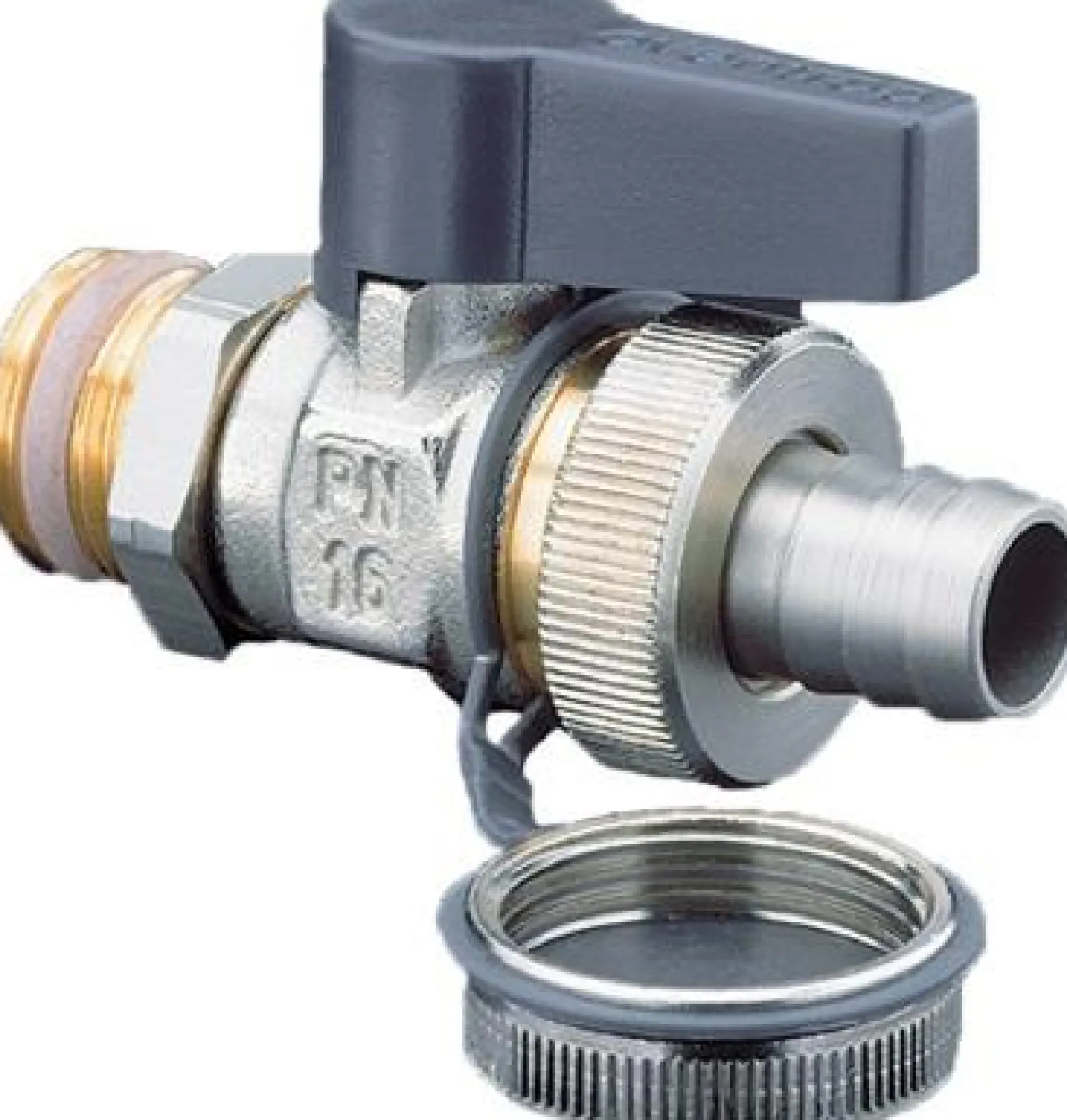 OV Kugelhahn Optiflex MS vn PN 16 DN 15 1/2Z AG VPE 50