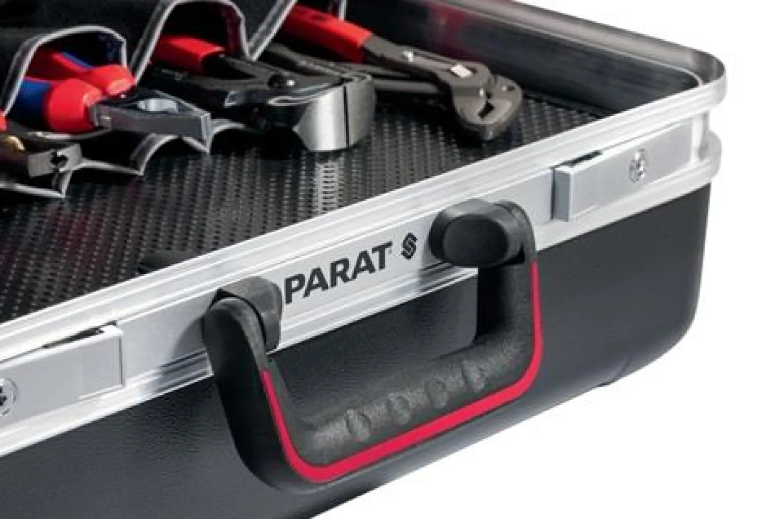 PARAT Schalenkoffer B470xT190xH360mm Doppel-Aluminium - 488-171