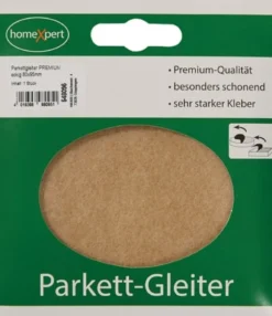 Parkettgleiter Premium 80 x 95mm Filz natur eck.selbstkl. - 548095