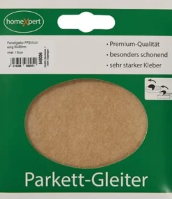 Parkettgleiter Premium 80 x 95mm Filz natur eck.selbstkl. - 548095