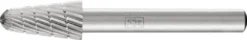PFERD Frässtift KEL Ø 10 mm Kopflänge 20 mm Schaft-Ø 6 mm Verzahnung 3