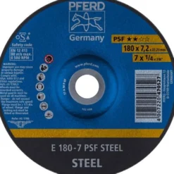 PFERD Schruppscheibe PSF STEEL D 180 x S 7,2 mm - 62017634