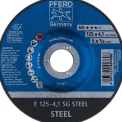 PFERD Schruppscheibe SG STEEL D 125 x S 4,1 mm - 62212426