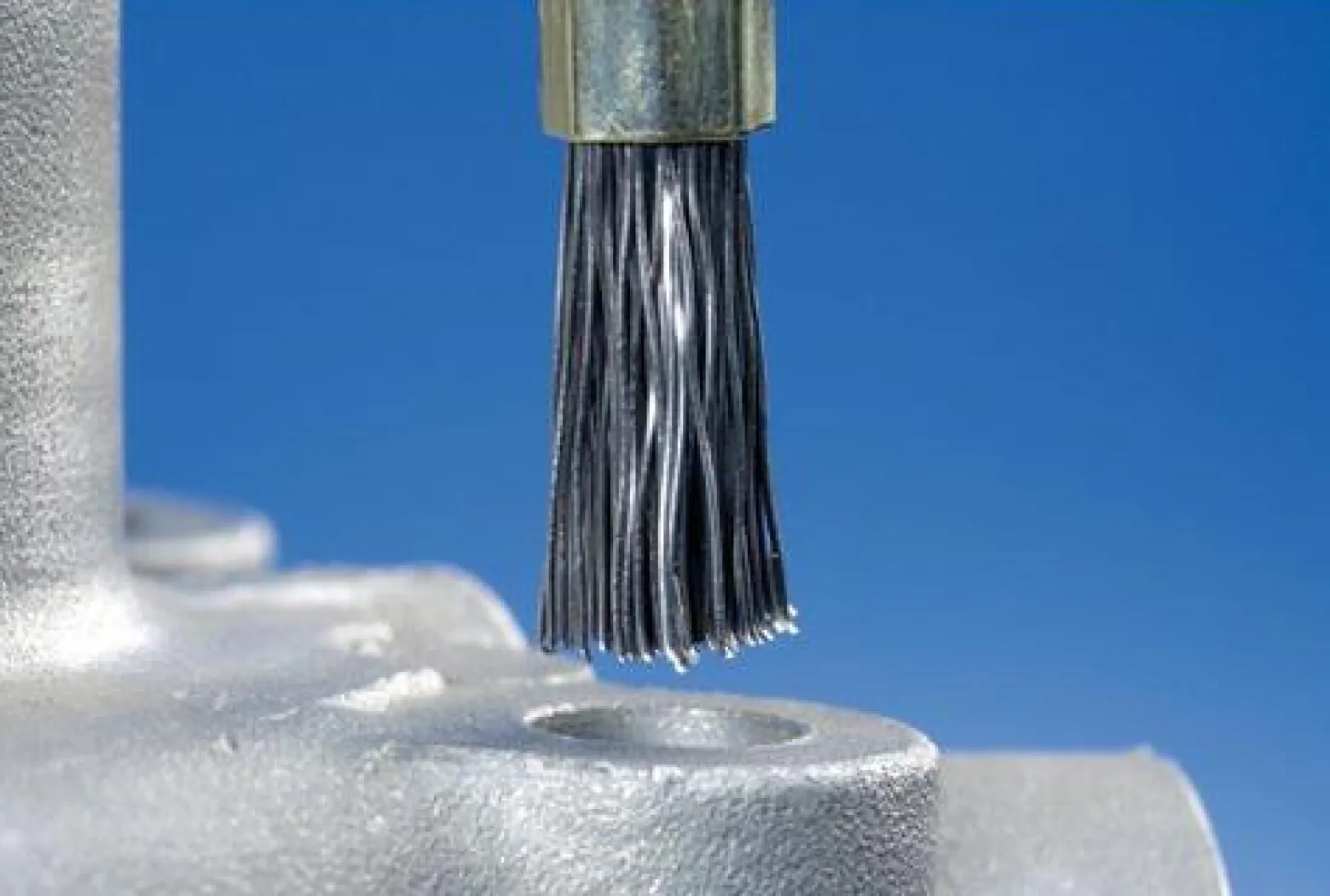 Pinselbürste PBU INOX D.10mm Drahtstärke 0,15mm VA 0,15mm