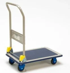 Plattformwagen Maße 740x480mm m.2 Lenk-/2 Bockrollen TRANSPAK
