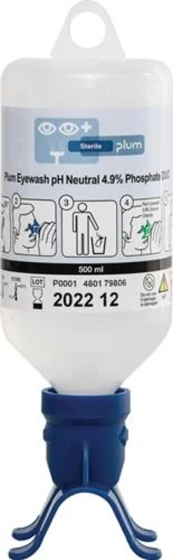 plum Augenspülflasche DUO pH Neutral 0,5 l - 4801