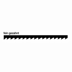 PUK 144x Laubsägeblatt Finis Länge 13 cm Nr. 3 (MITTEL) - E511013