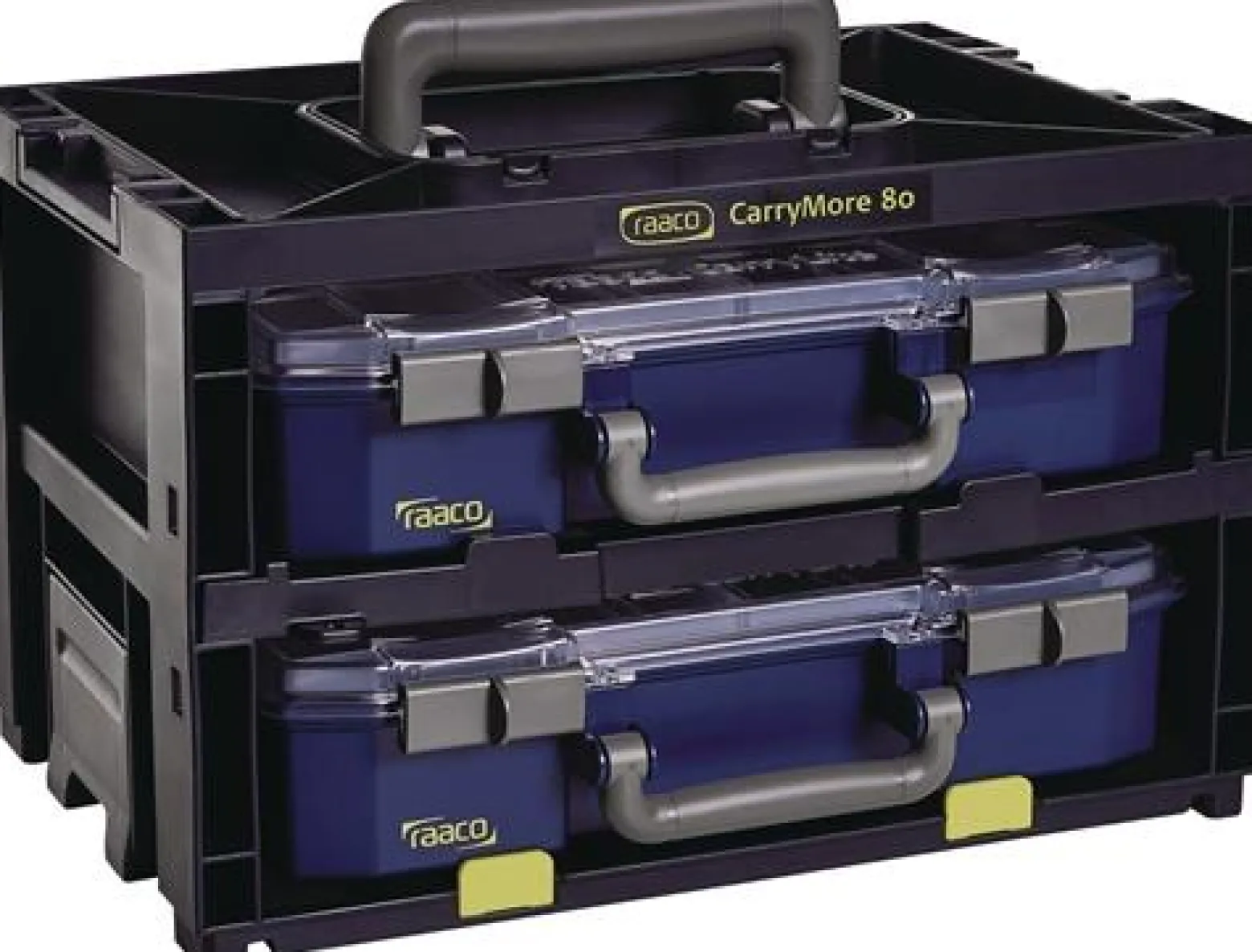 RAACO Sortimentskastentresor CarryLite 80 B386xT278xH241mm 9 je Koffer - 146418