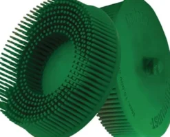 Radialbürstenscheibe Sunburst D.76mm K.50 A50 XCRS B.76 grün 20000min-¹ TYROLIT