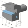 Radialwerkzeughalter B3 DIN 69880 VDI30 re.Überkopf TECWERK