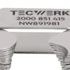 Radienschablone 1,0-7mm Bl.17 St.TECWERK