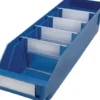 Regalkasten L400 x B120 x H95 mm blau PP - 510202