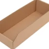 Regalkasten L400 x B150 x H100 mm braun 1-wellige Pappe - 5212144
