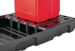 Regalwanne 27l L976xB495xH95mm PE m.PE-Rost u.Leckanzeiger CEMO
