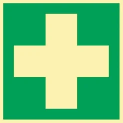 Rettungszeichen ASR A1.3/DIN EN ISO 7010/DIN 67510 L148xB148 mm - 9106KHL148