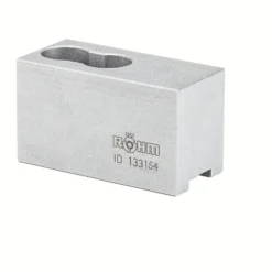 Röhm Aufsatzbacken Größe 200/250, 3-Backen-Satz, härtbar Spitzverzahnung 90° - 133153