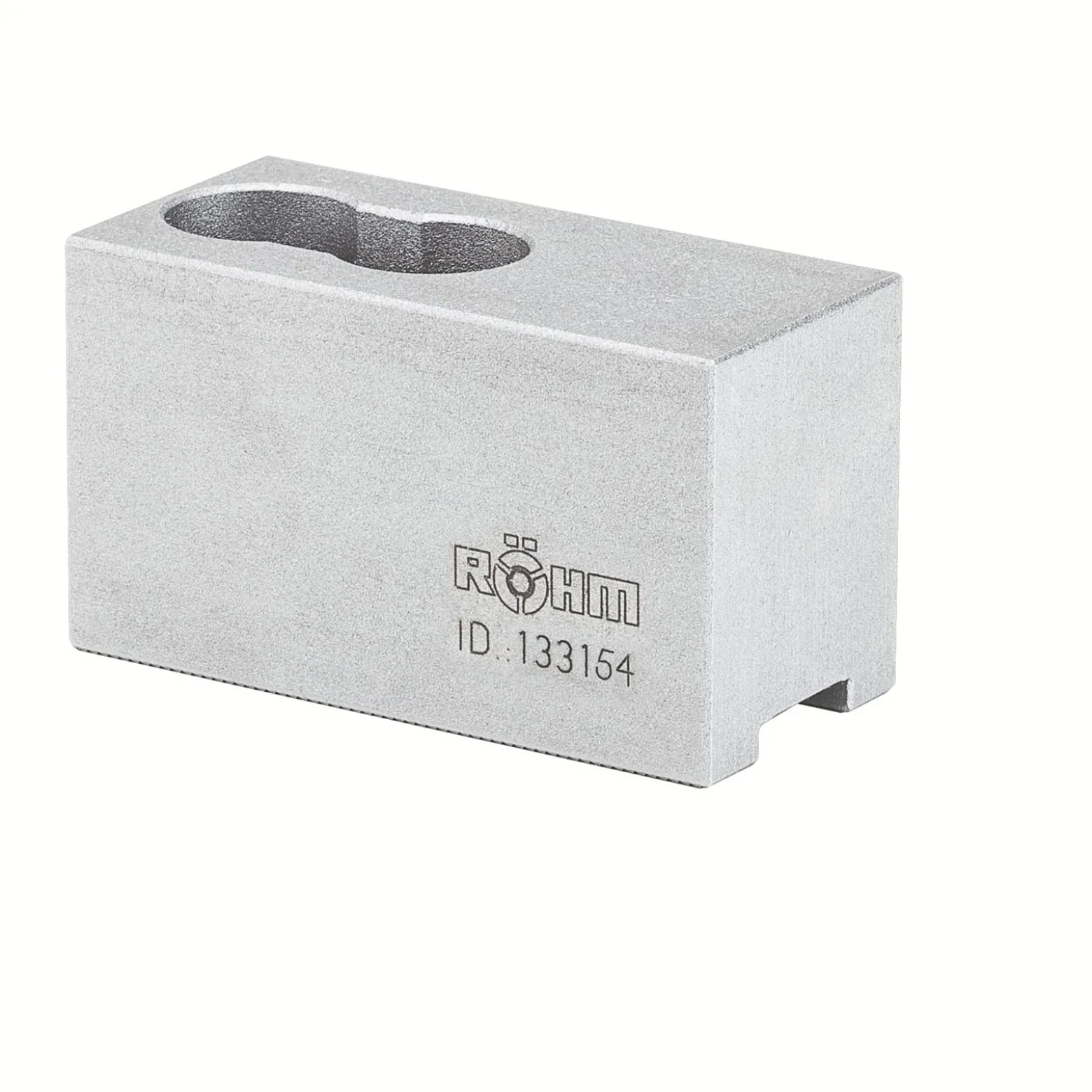 Röhm Aufsatzbacken Größe 200/250, 3-Backen-Satz, härtbar Spitzverzahnung 90° - 133153