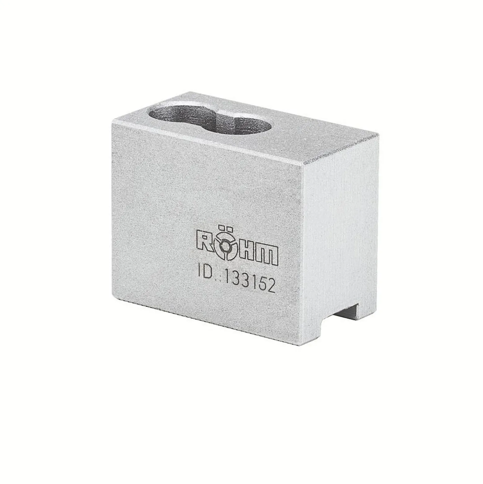 Röhm Aufsatzbacken Größe 200/250, 3-Backen-Satz, härtbar Spitzverzahnung 90° - 133153