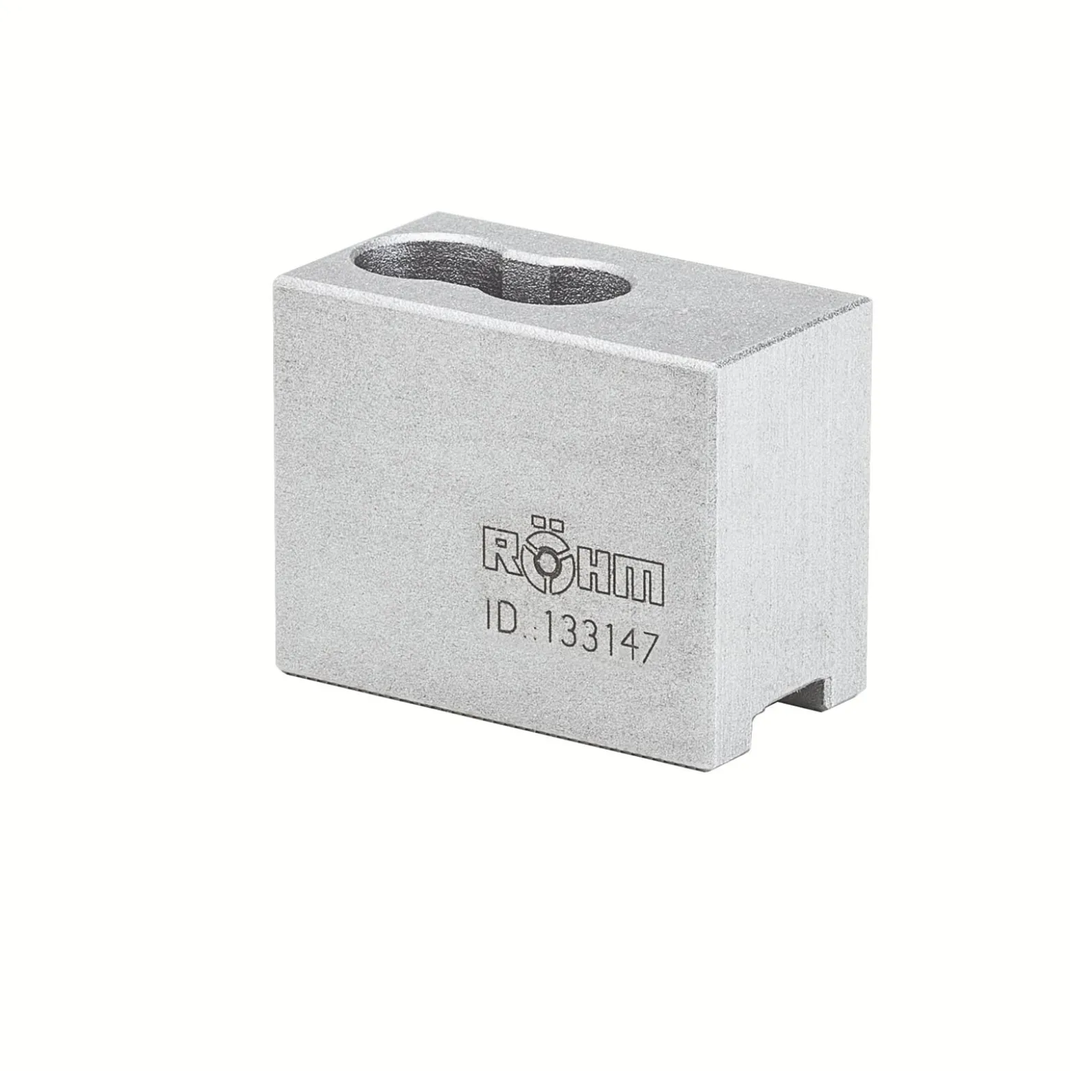 Röhm Aufsatzbacken Größe 110/125/140, 2-Backen-Satz, härtbar Spitzverzahnung 90° - 045794