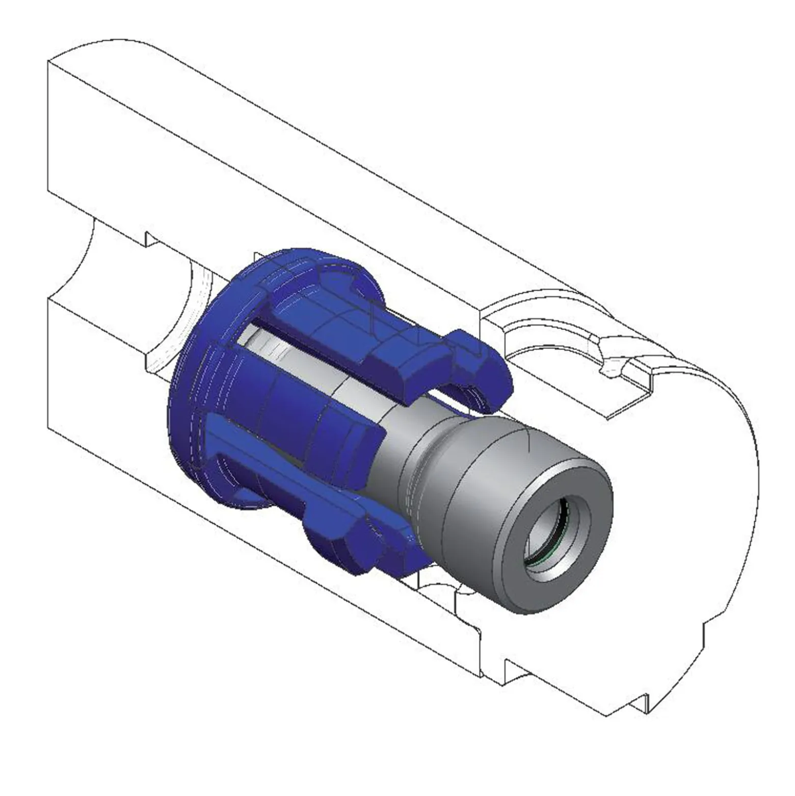 Röhm Automatischer HSK-Spannsatz - Standard, E25 / B32 - 1037445