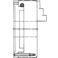 Röhm Dreh- und Schleiffutter ZS Hi-Tru, Größe 80, 3-Backen, DIN 6350 - 180259