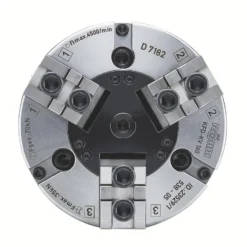 Röhm Kraftspannfutter KFD 110, 3-Backen, mit Kreuzversatz, Zylindrische Zentrieraufnahme - 004266