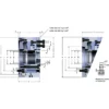 Röhm Kraftspannfutter KFD-HS 160, 3-Backen, Spitzverzahnung 90°, ISO 702-I - 142478