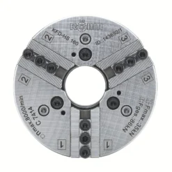 Röhm Kraftspannfutter KFD-HS 175, 3-Backen, Spitzverzahnung 90°, ISO 702-I - 143893