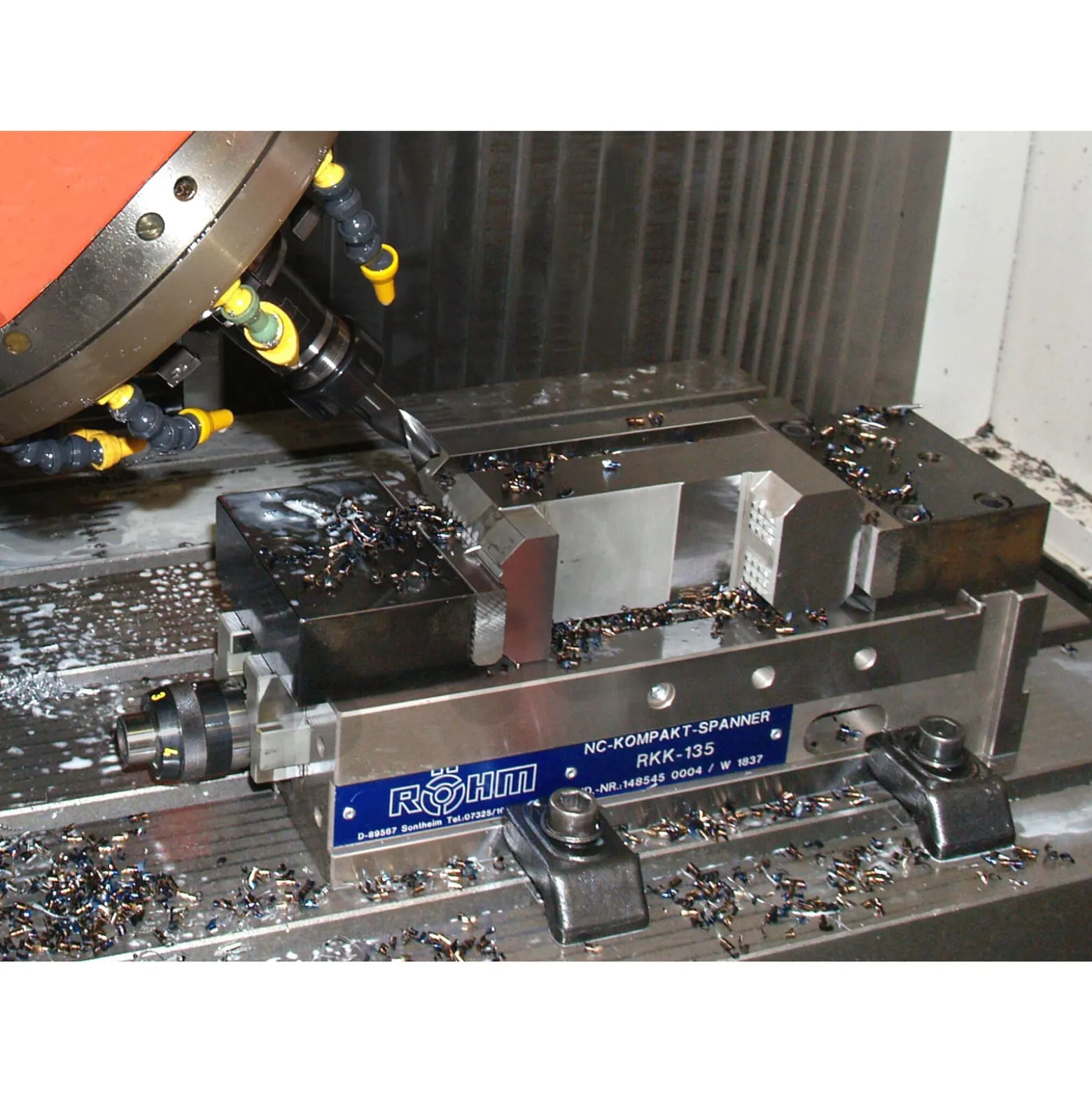 Röhm NC-Kompakt-Spanner RKK, Größe 3, Backenbreite 135 - 148545