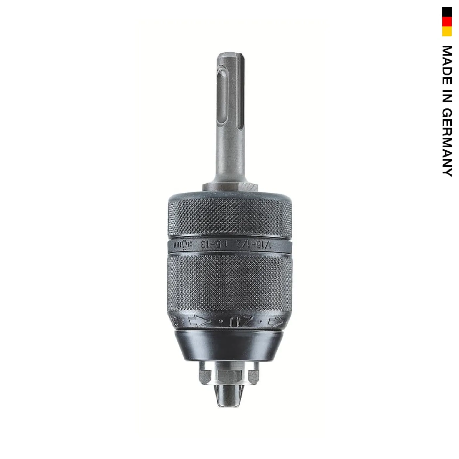 Röhm Schlüsselloses Bohrfutter EXTRA80-RV, Größe 13, Aufnahme 1/2"-20,mit SDS-Adapter, Metall - 1288566