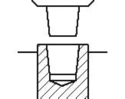 Röhm Schnellspannbohrfutter Spiro Rechtslauf B 12 Spann-Ø 0-10 mm - 871008
