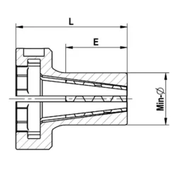 Röhm Segmentspannhülsen AGILIS, Min. Ø 54,7, für Größe 5 - 1180221