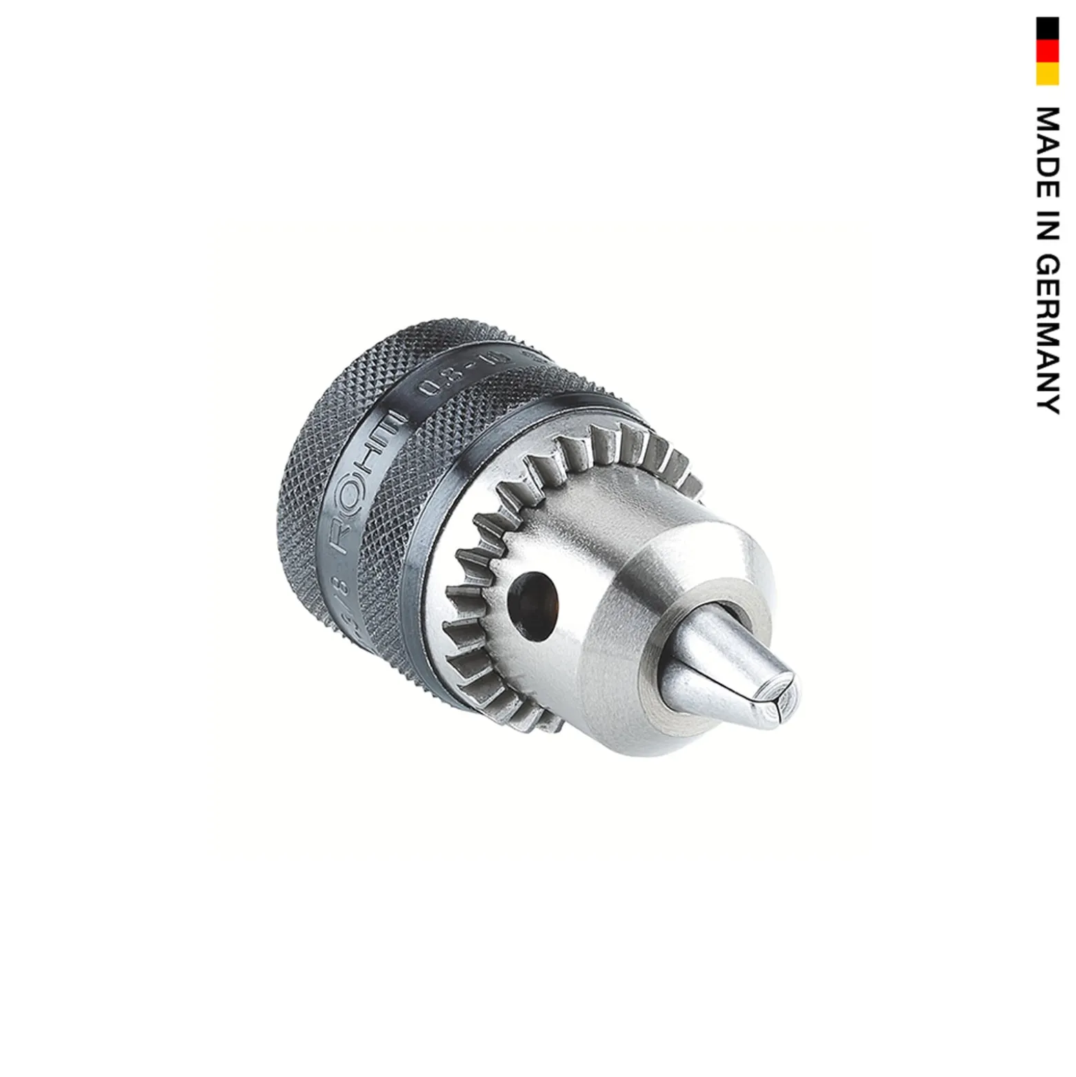 Röhm Zahnkranz-Bohrfutter Prima M, Größe 16M, Aufnahme 1/2"-20, Zwischengröße - 072866