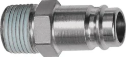 Riegler Stecknippel Stahl gehärtet / vern. Stecker DN 10 AG 20,95 mm - 107459