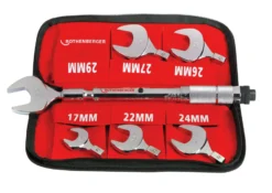 ROTHENBERGER Drehmoment-Gabelschlüssel-Set, 17-22-24-26-27-29mm - 175001