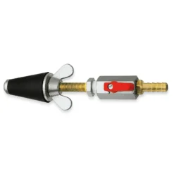 ROTHENBERGER Gasprüfstopfen, konisch, Gr.2 (3/4"-1.1/4"), mit Hahn - 351227