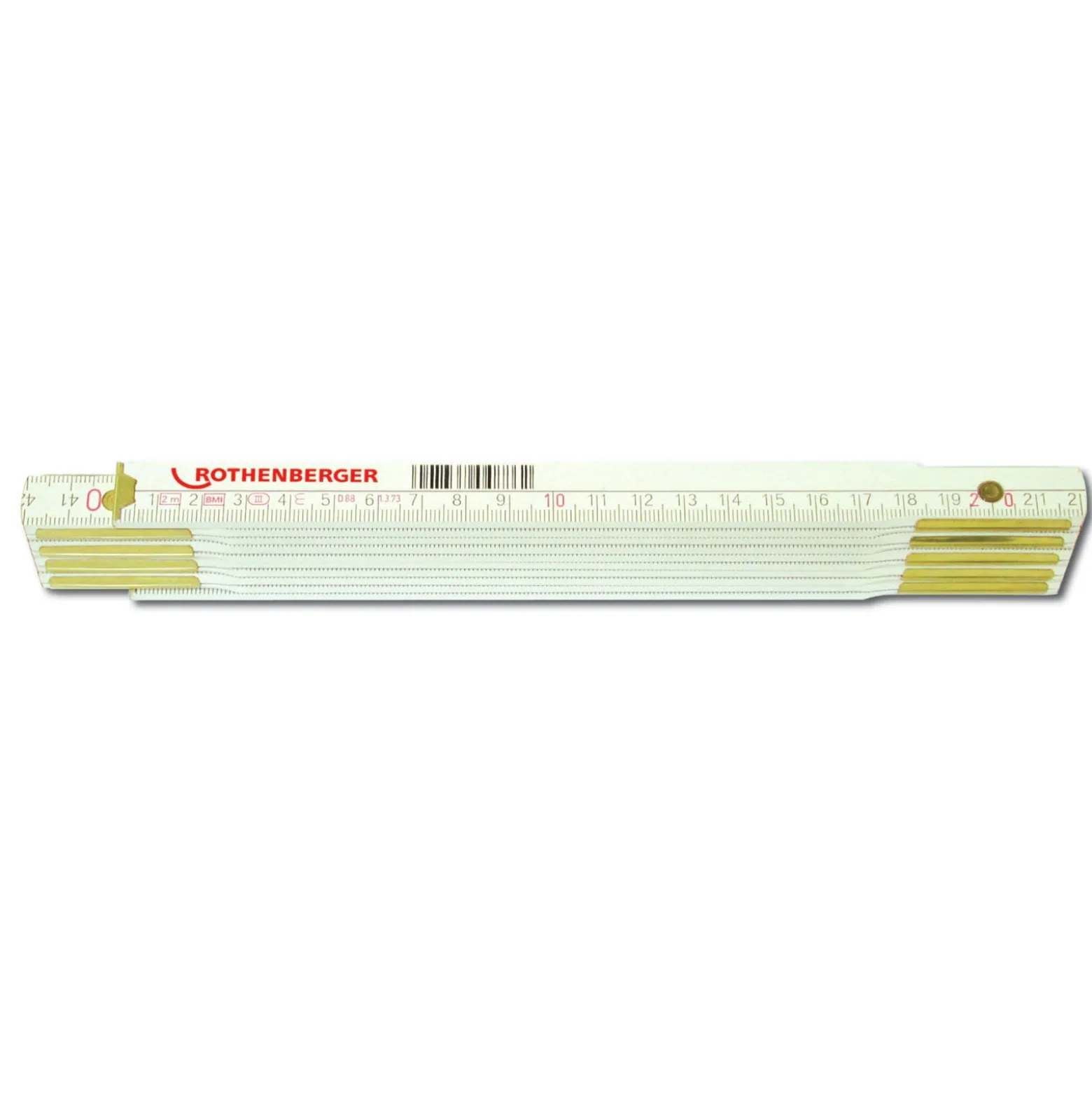 ROTHENBERGER Holz-Gliedermaßstab, 2m- 252100