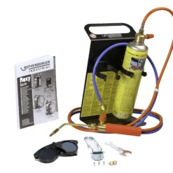 ROTHENBERGER Industrial Autogenschweiß- und Hartlötgerät Roxy Kit PLUS mit Zubehör-SET inkl. MAXIGAS 600ml - 1000001272