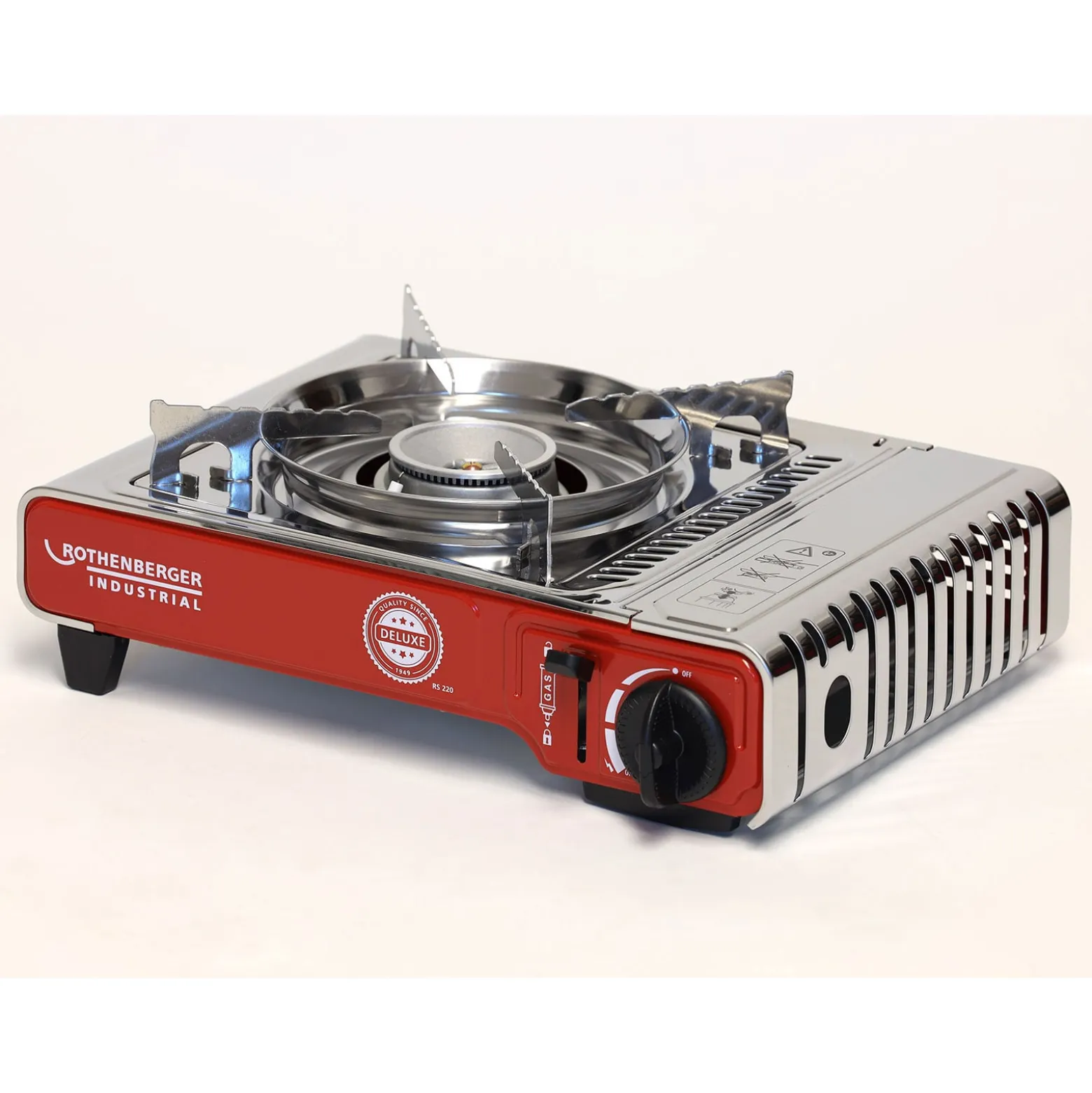 ROTHENBERGER Industrial Campingkocher 2,2 kW Deluxe RS 220 inkl. 4x RoButan 220 gr. - 1500004233