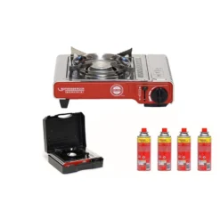 ROTHENBERGER Industrial Campingkocher 2,2 kW Deluxe RS 220 inkl. 4x RoButan 220 gr. - 1500004233