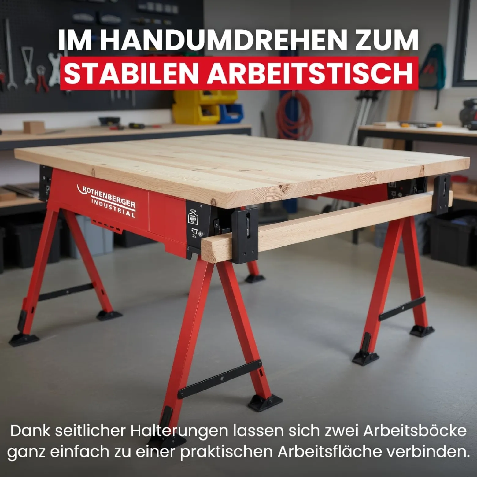 ROTHENBERGER Industrial Falt Arbeitsbock - 1500005580