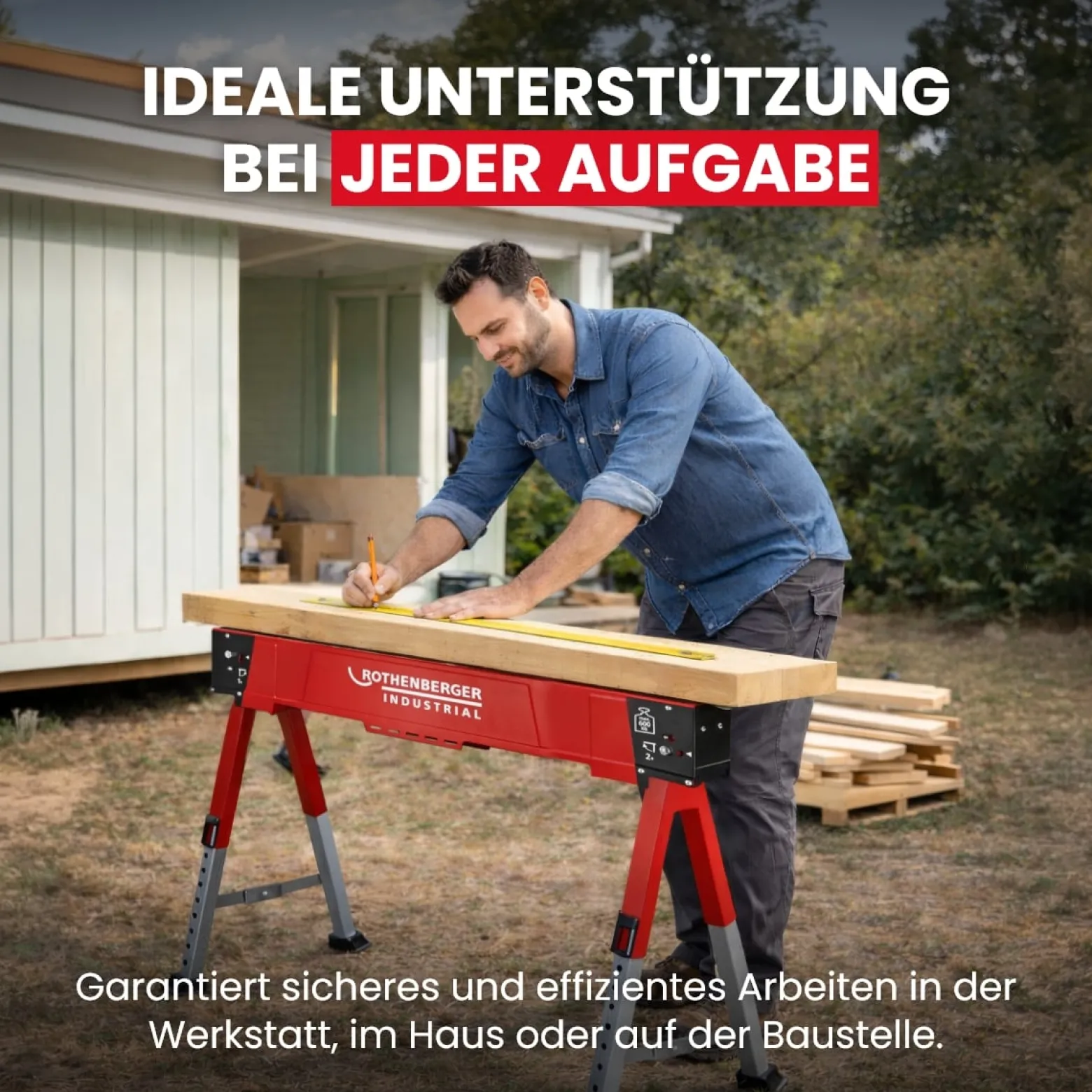 ROTHENBERGER Industrial Falt Arbeitsbock - 1500005580