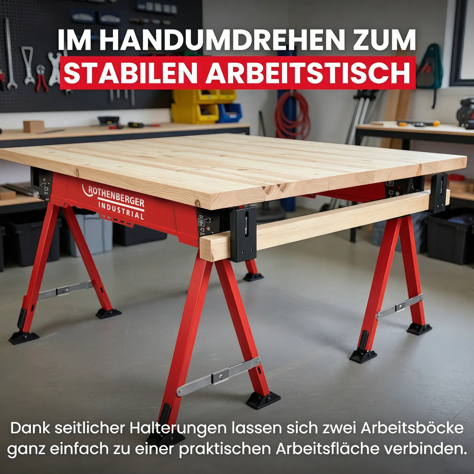 ROTHENBERGER Industrial Falt Arbeitsbock - 1500005580