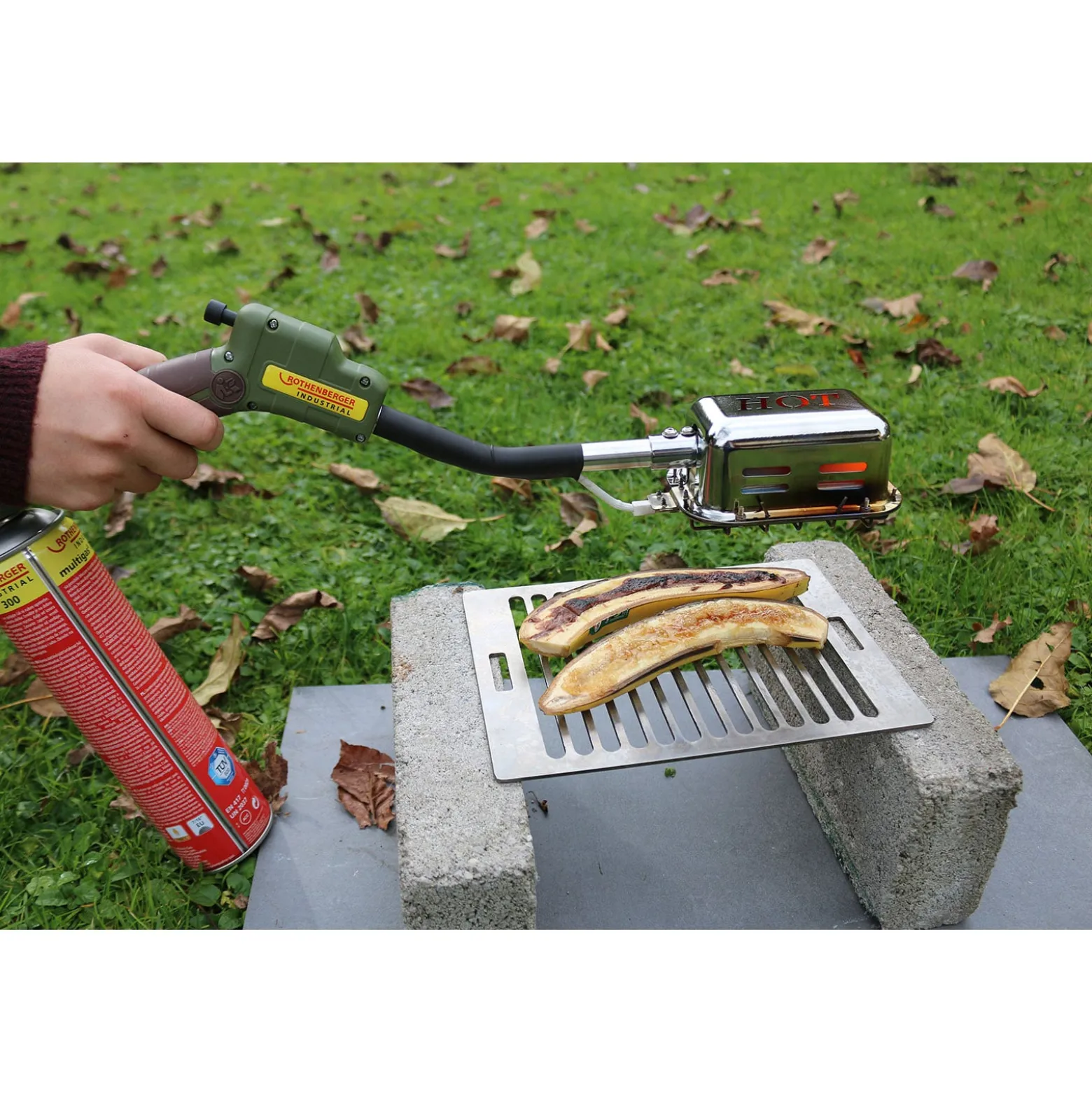 ROTHENBERGER Industrial Handy Roaster mit Piezo-Zündung inklusive Gas - 1000003285