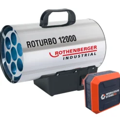 ROTHENBERGER Industrial Heizkanone ROTURBO 12000 mit Piezo inkl. Bluetooth Lautsprecher - 1500000050
