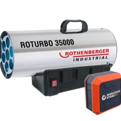 ROTHENBERGER Industrial Heizkanone ROTURBO 35000 mit Piezo inkl. Bluetooth Lautsprecher - 1500000363